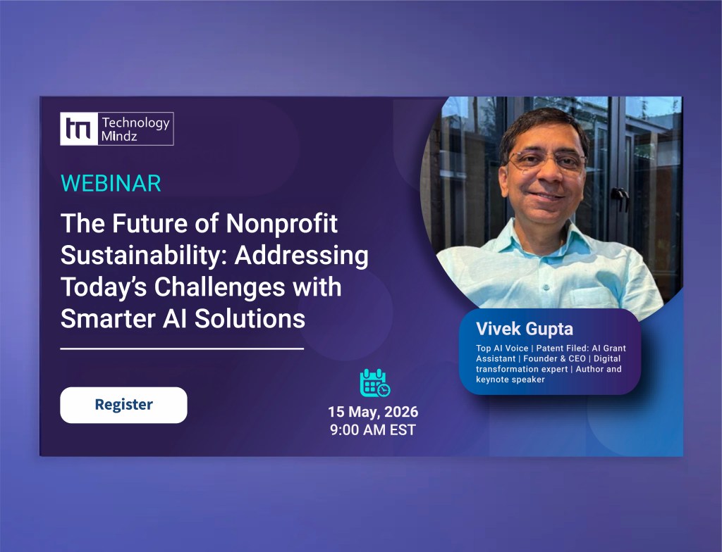 The Future of Nonprofit Sustainability Webinar | Technology Mindz
